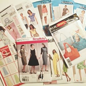 4/$15 🌻 |👗 Vintage Sewing Patterns🧣
